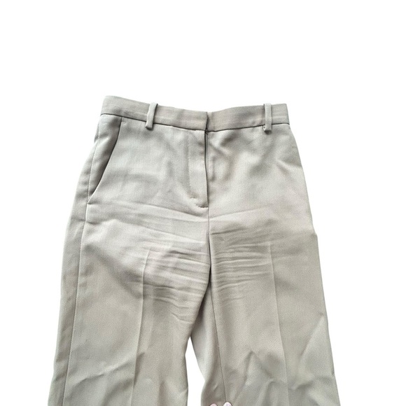 COS High Waisted Wide Leg Wool Trousers in Camel Sz 2 - Picture 4 of 11